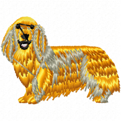 Dogs Embroidery Design 12